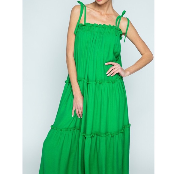 Fly With Me Tiered Maxi Dress - Picture 2 of 3